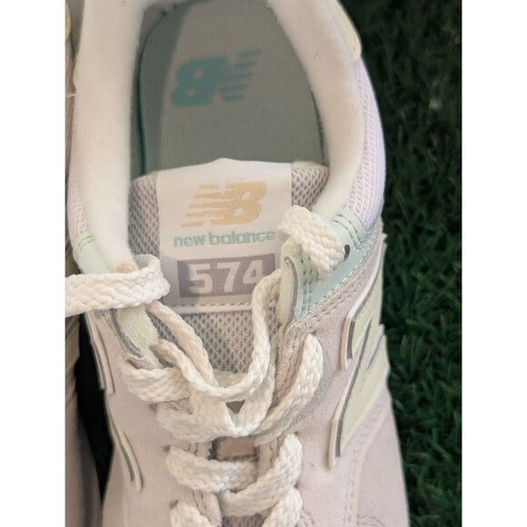 Women's New Balance 574V2 (NB) Nimbus Cloud Summer Fog Running Sneakers Size 7 - Picture 3 of 15